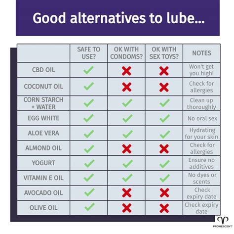 alternatives to lube